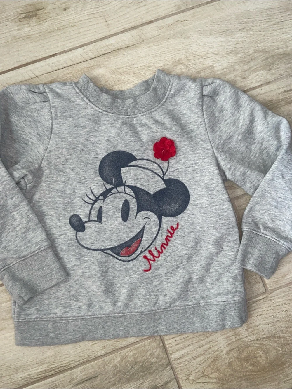 GAP Girls' 5T Disney Minnie Mouse Bundle Hooded Sweatshirt Sweatpants Leggings